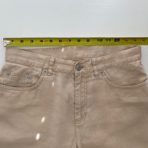 Ralph Lauren Jeans Women's 100% Linen High Waist Pants Size 6 - Picture 11 of 13